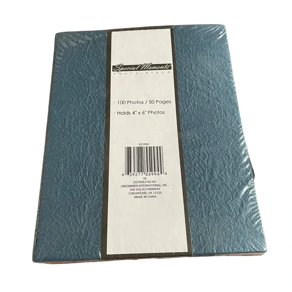 Photo Albums Lot of Three Blue Burgundy and Floral Plus Picture Frame and Sachet
